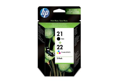 HP 21/22 SD367AE Black and Tri-Colour Ink Cartridges HP 21/22 SD367AE Black and Tri-Colour Ink Cartridges